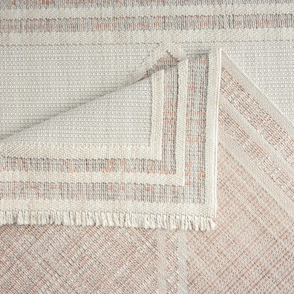 Dekorstudio Moderný koberec LINDO 8853 - oranžový Rozmer koberca: 80x150cm
