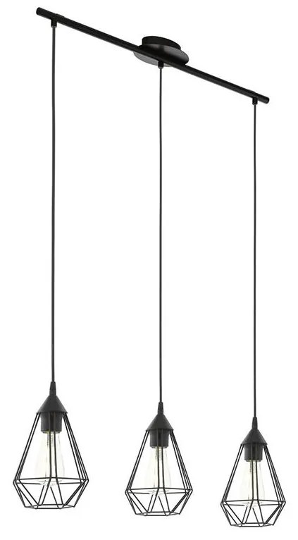 Eglo 94189 - Luster TARBES 3xE27/60W/230V