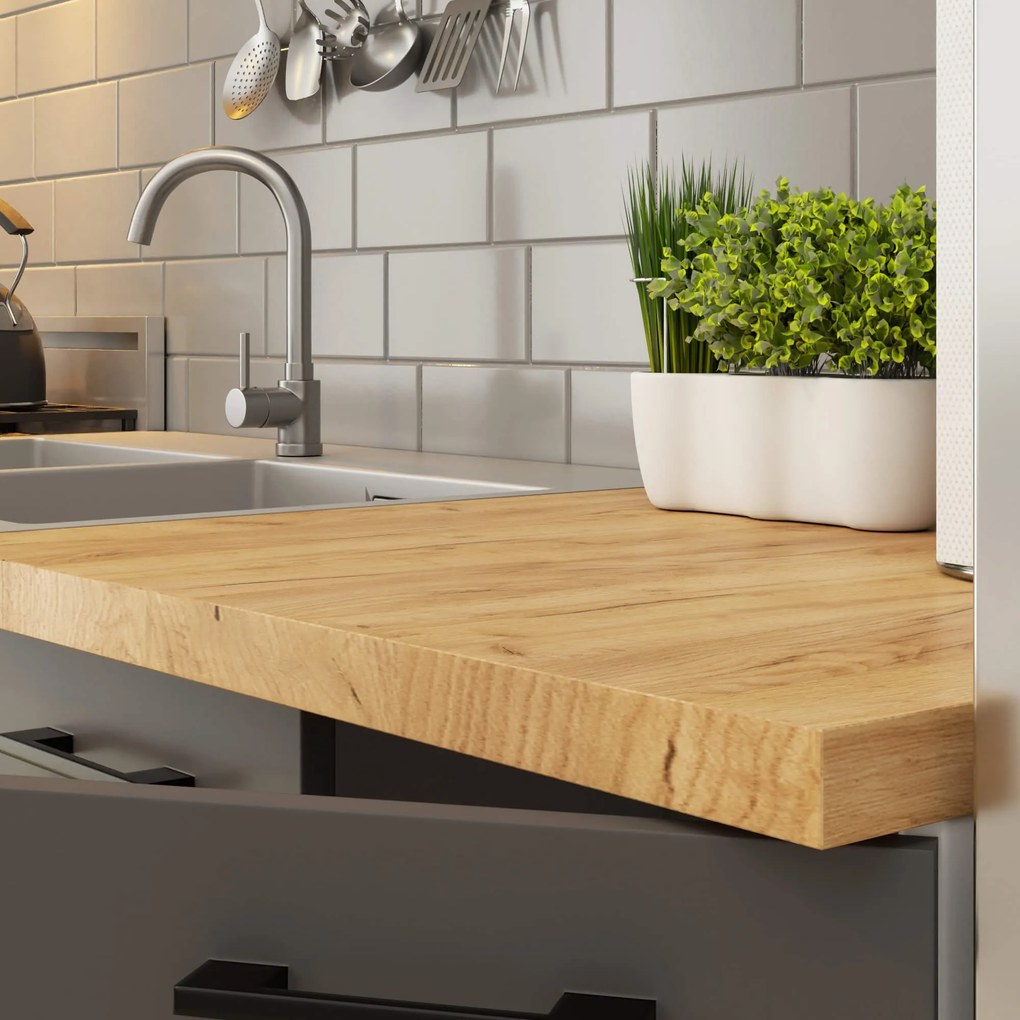 Kuchynská doska Olivie S 80 cm dub remeselný