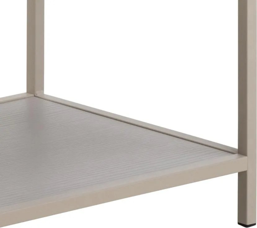 Knižnica Seaford 114 cm sivá