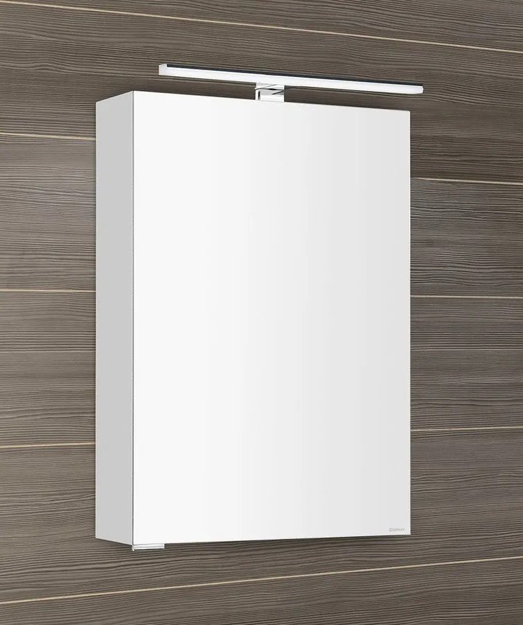 Sapho Sapho, MIRRÓ galérka s LED osvetlením, 50x70x16cm, ľavá/pravá, biela, MC050-0030