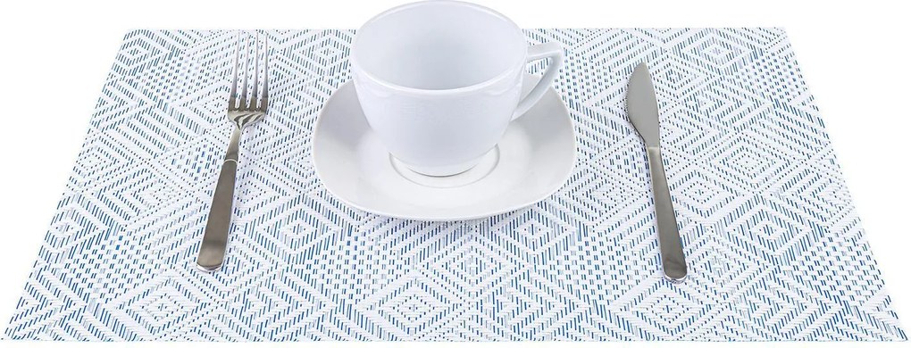 Prestieranie GEOMETRIC modré 30x45 cm