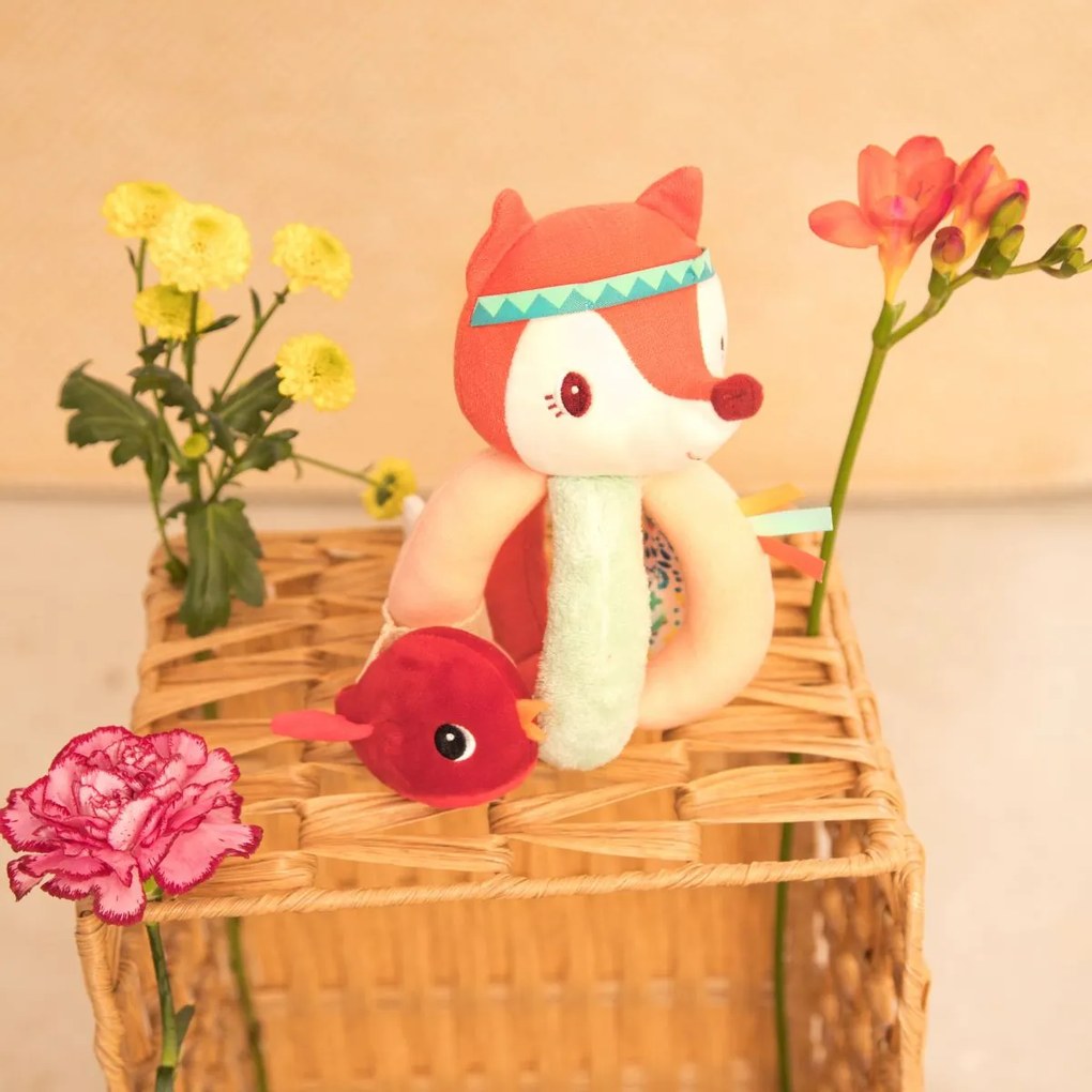 Lilliputiens - hrkálka - líška Alice a červený vtáčik