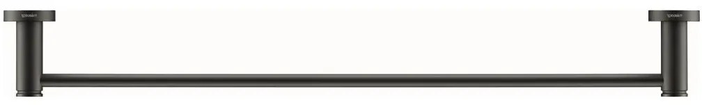 Duravit 99244600 - Nástenný vešiak na uteráky D-CODE 64,5 cm matná čierna
