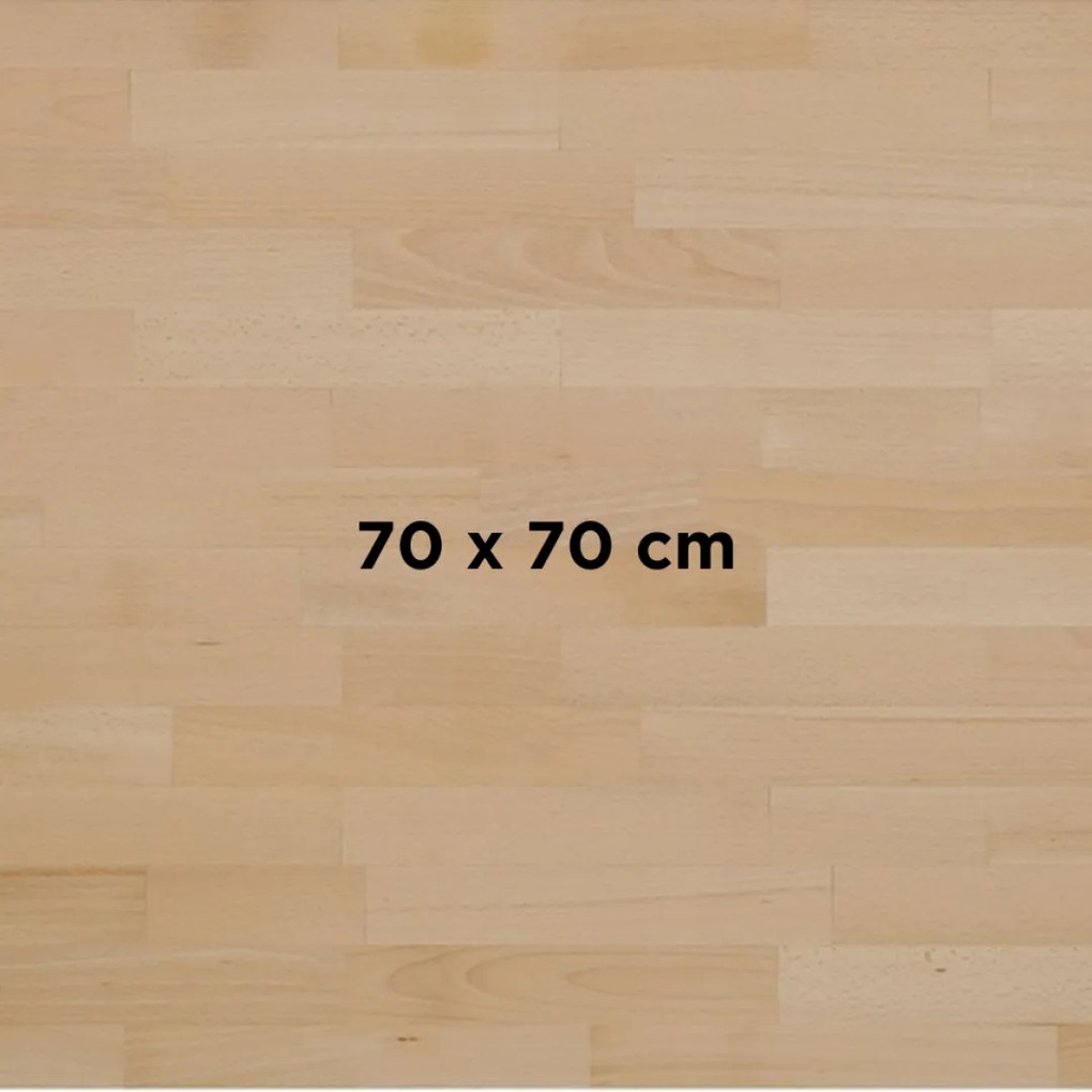 FAMEG BEECH 27 MM - MASÍVNA STOLOVÁ DOSKA 70 x 70 cm