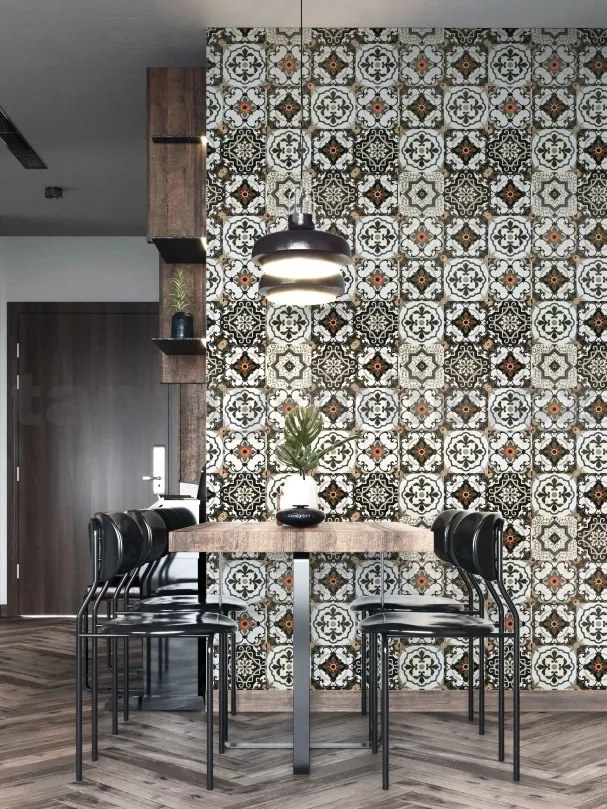 Samolepiace tapety 45 cm x 10 m IMPOL TRADE 9495 obklad Maroko Samolepiace tapety