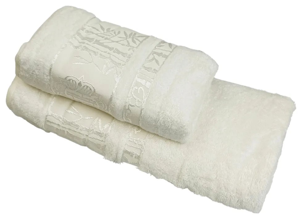 Uterák bambo maslovo biela klasik 50x90cm TiaHome