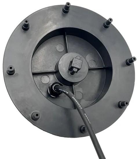 Vonkajšie dekoračné svietidlo LUMISTONE 1xE27/15W/230V IP65 priemer 38 cm