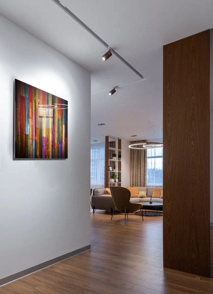 Obraz FAREBNÉ DREVO 70 x 100 cm