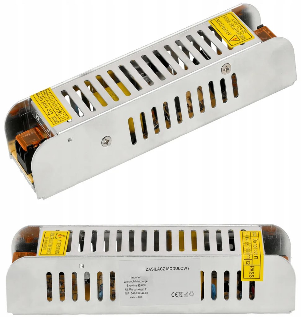 BERGE Tenký napájací zdroj - 24V - 60W - 2,5A - IP20