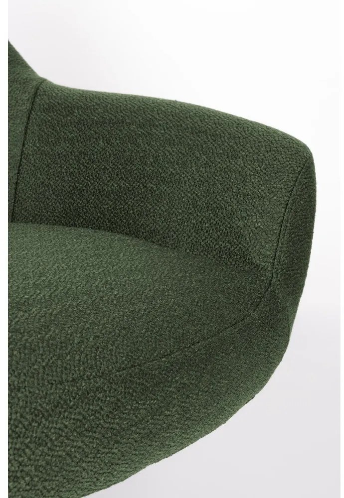 Tmavozelené kreslo Yuki – White Label