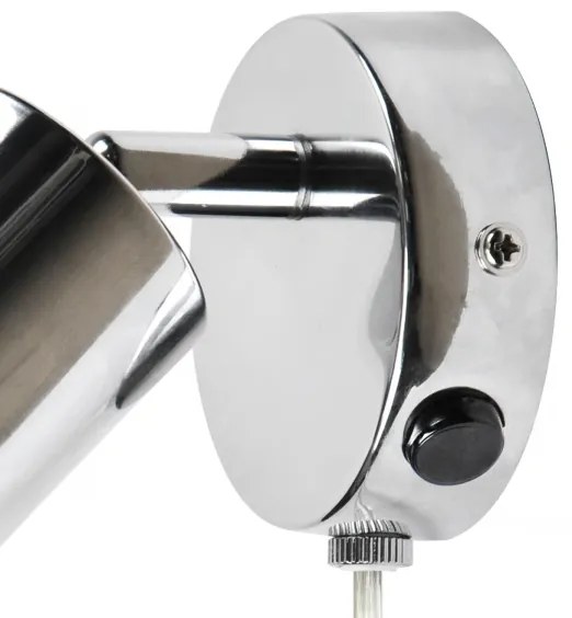 Nordlux - Nástenné bodové svietidlo EXPLORE 1xGU10/7W/230V lesklý chróm