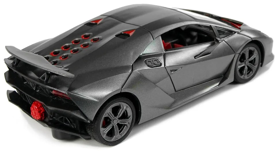 LEAN TOYS RC auto Lamborghini Sesto Elemento 1:24 - sivé