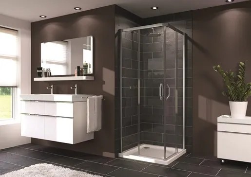 Huppe Next Easy Entry sprchový kút čtverec 90x90 cm hüppe 145002.069.322 SIKONEXTEE90Q