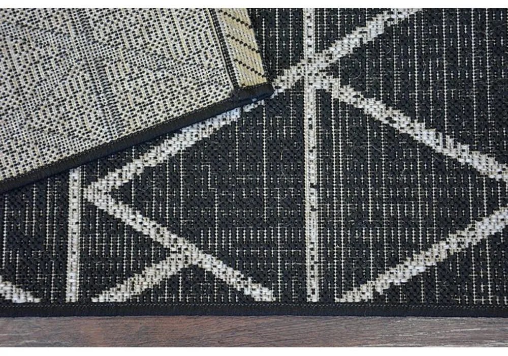 Kusový koberec Taros čierny 240x330cm