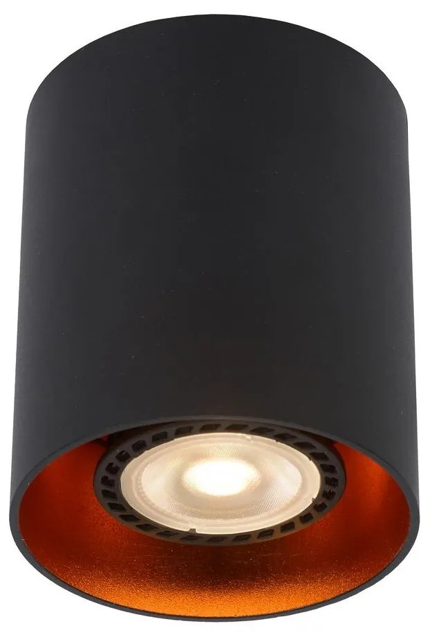 Lucide 22965/01/30 - Bodové svietidlo BIDO 1xGU10/50W/230V čierna LC3193