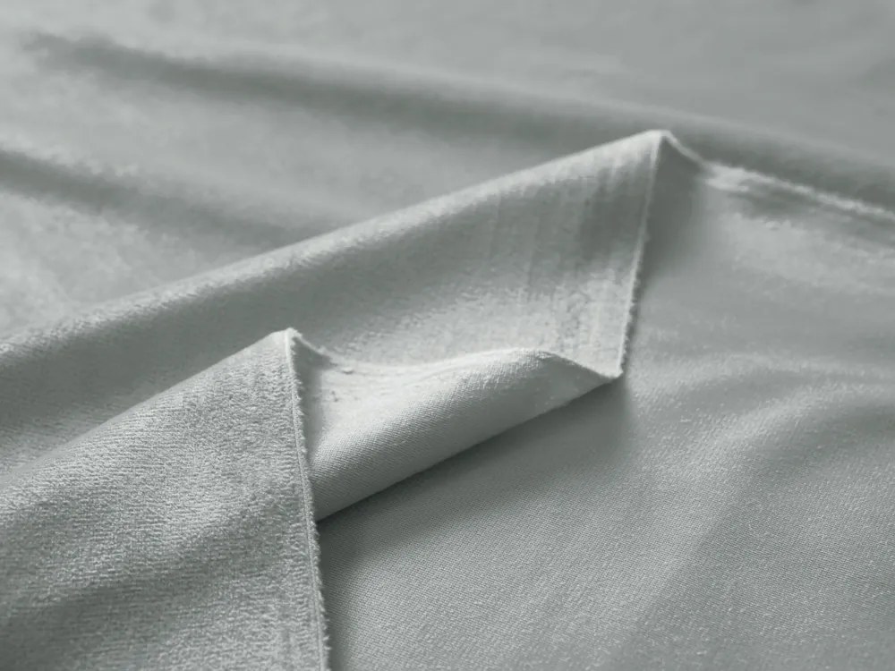 Biante Zamatový obdĺžnikový obrus SV-029 Cementovo sivý 140x180 cm