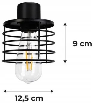 BERGE LED závesné stropné svietidlo drevený trám 2xE27 Loft Luster Spring