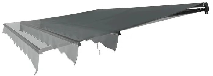 InternetovaZahrada Markíza 250 cm - šedá
