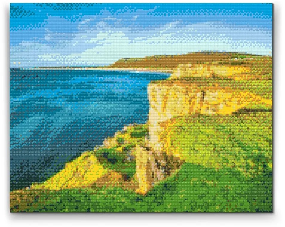 Gario Diamantové maľovanie Wales, Veľká Británia Rozmery: 50 x 40 cm, Rámovanie: Iba zrolované plátno, Diamanty: Štvorcové