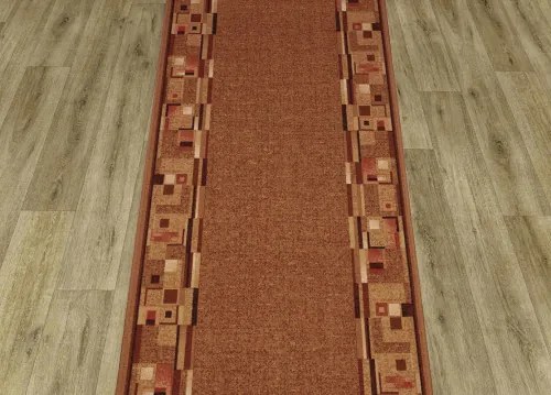 Koberce Breno Behúň BOMBAY 84, šíře role 80 cm, oranžová, viacfarebná