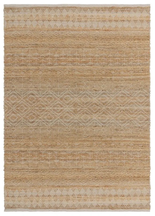 Ručne tkaný koberec s prímesou juty v prírodnej farbe 160x230 cm Asher Natural – Asiatic Carpets