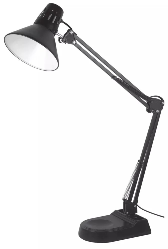 Kancelárska lampa Harry Nilsen E27 BLACK FN016 FN016