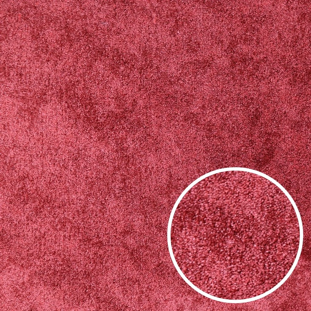 ITC, Koberec metráž Serenade 016, na mieru, šíře 4m,5m, červená, filc, chodba / predsieň