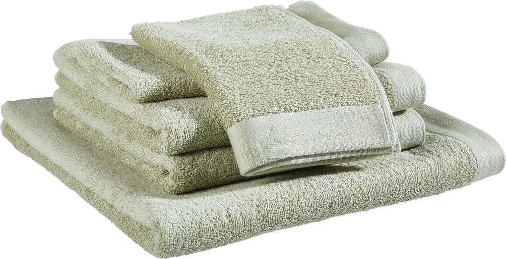 XXXLutz SADA FROTÉ UTERÁKOV, svetlozelená Bio:Vio - Kúpeľňový textil - 007931005002
