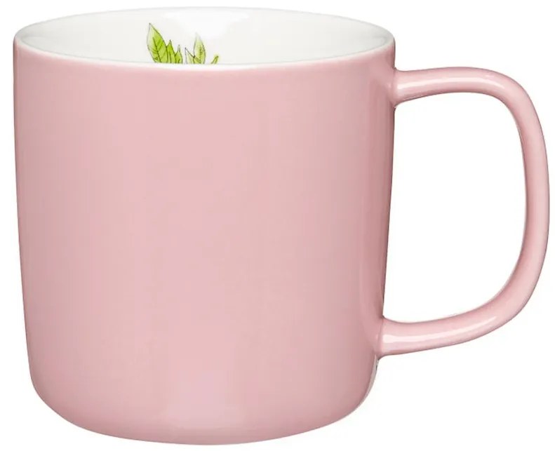 Ružový hrnček Am-Alice s objemom 370 ml