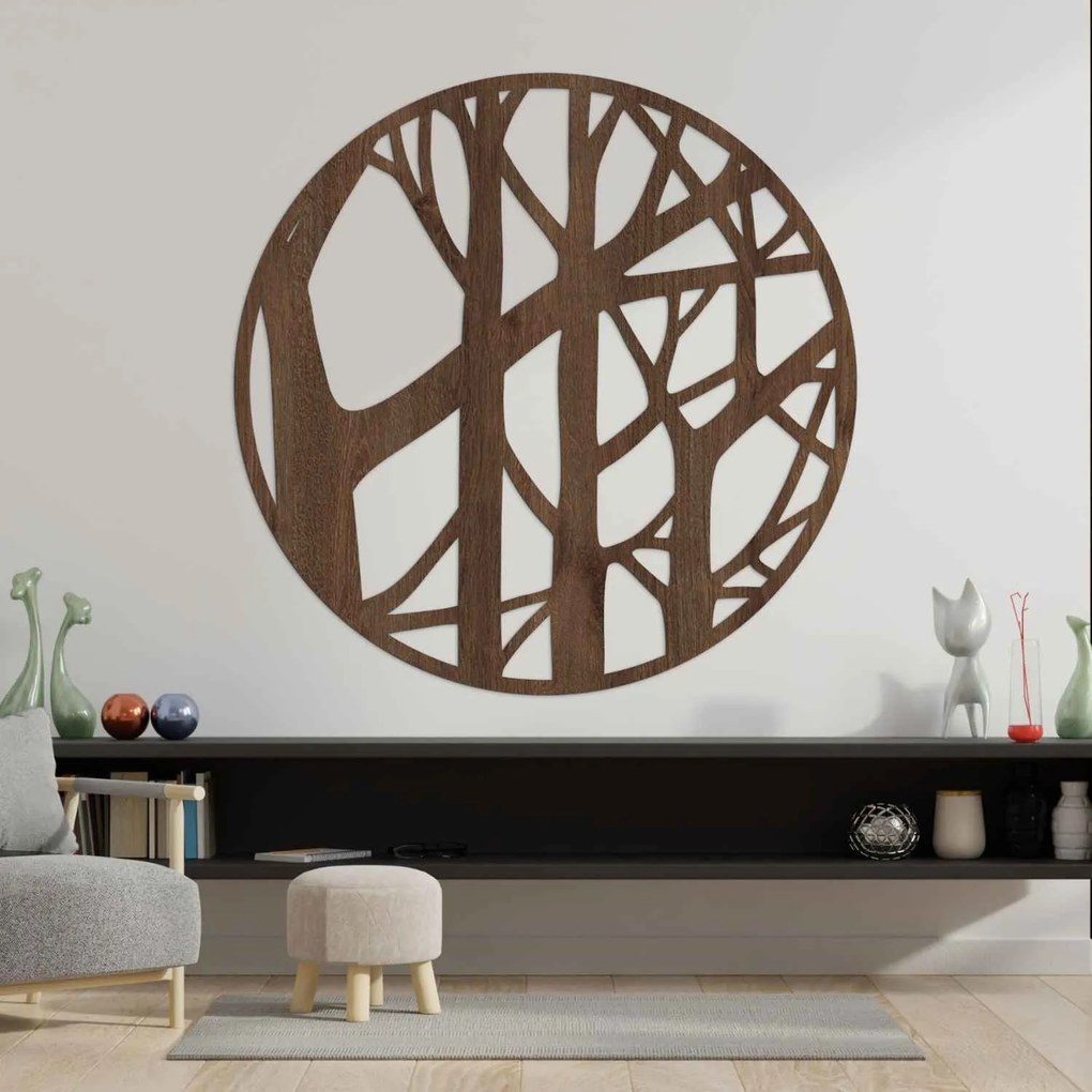 SENTOP | Dizajnová drevená dekorácia kvetinový ornament | SENTOP HDF0376