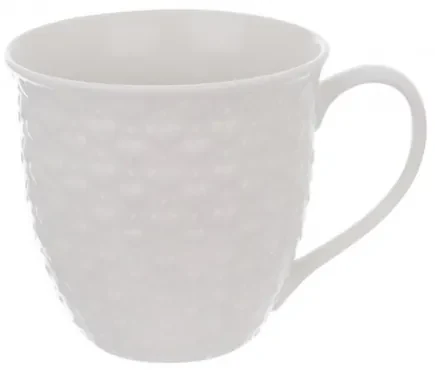 Orion Keramický hrnček SRDCE, 580 ml, bílá