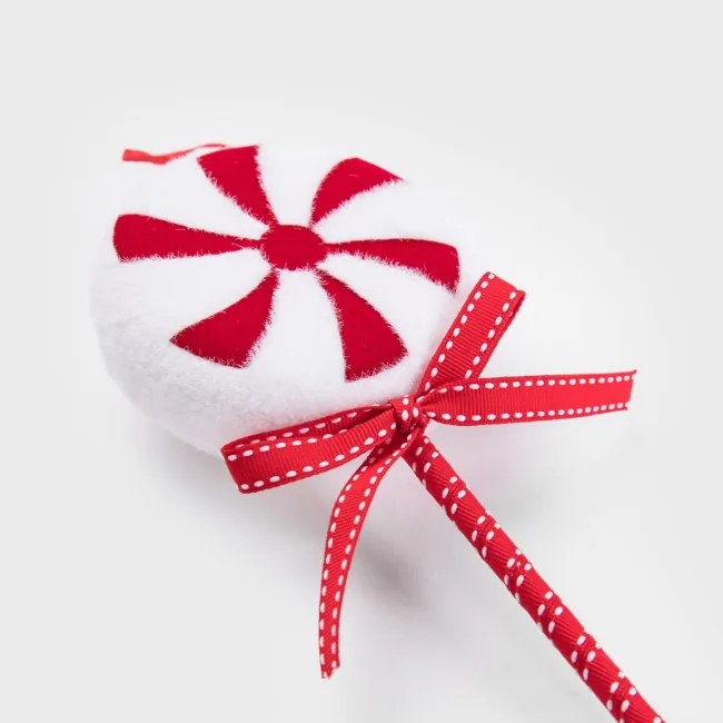 Závesná vianočná dekorácia TWINKLE lízatko 714160