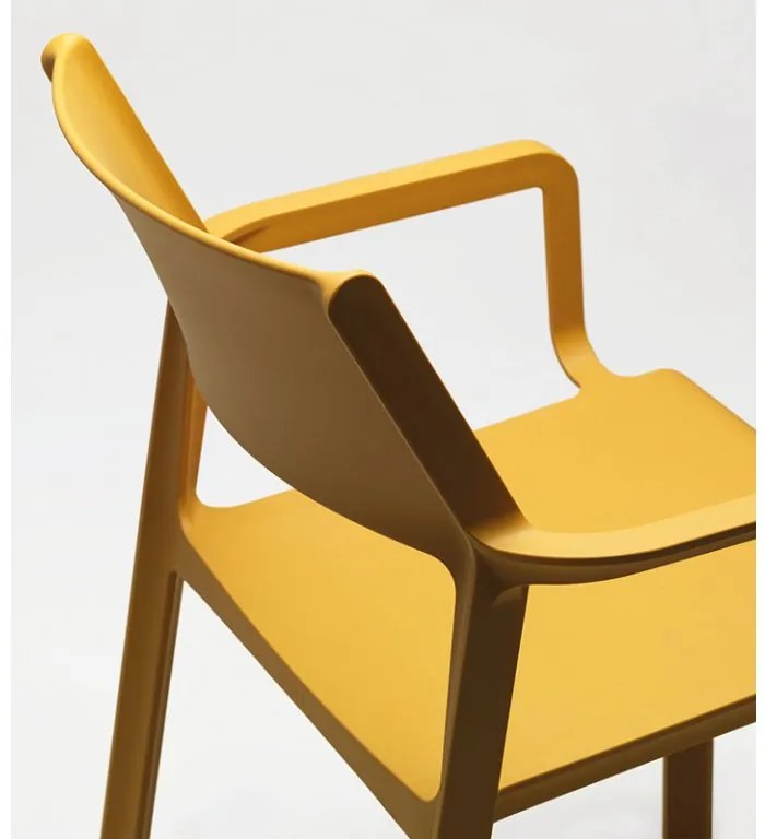 Stima Plastové kreslo TRILL Vyberte odtieň ->: Grigio - Sivá