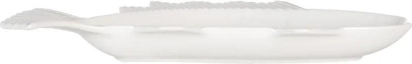 Biela miska / tanier v tvare ryby Fish Bowl - 30 * 15 * 3 cm / 150 ml