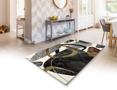 Medipa (Merinos), Kusový koberec Diamond 24180/695, 80x150, šedá, kancelária