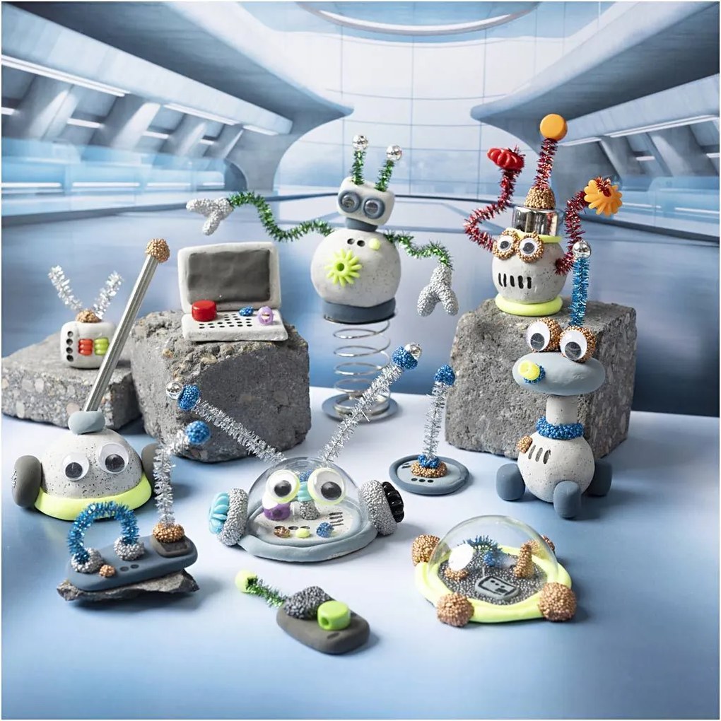 Kreatívna sada Craft Kit Modelling Robot