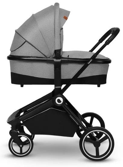 Lionelo - Kombinovaný kočík 2v1 MIKA Grey Stone