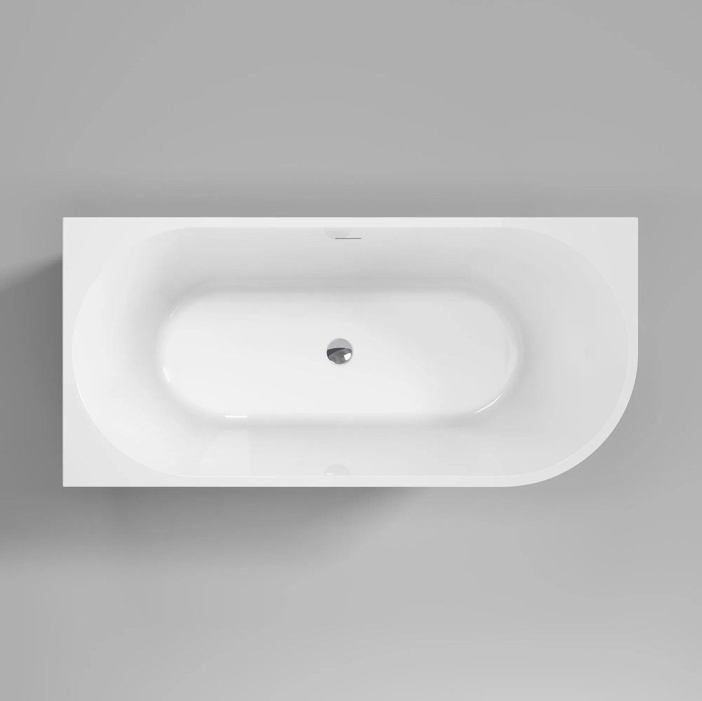 Rea Sydney Bellanto, akrylová rohová vaňa 170x80 cm, ľavá, biela lesklá, REA-W6901