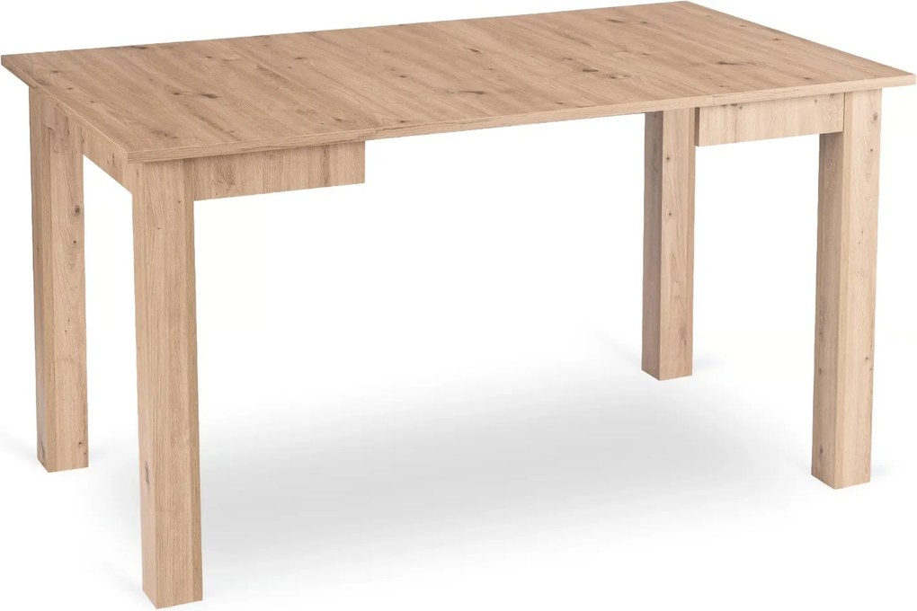 Vintino Rozkladací jedálenský stôl ROY 80-200 cm - dub artisan