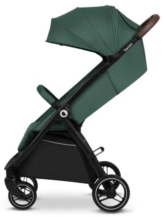 Lionelo - Kočík INGRID zelená/čierna