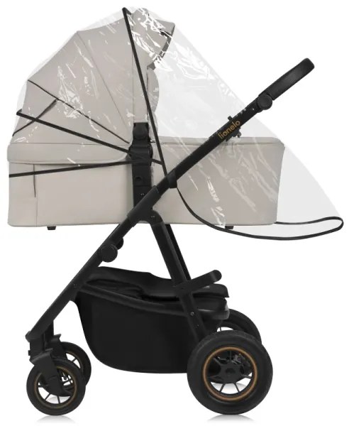 Lionelo - Kombinovaný kočík 3v1 AMBER PLUS Beige Sand