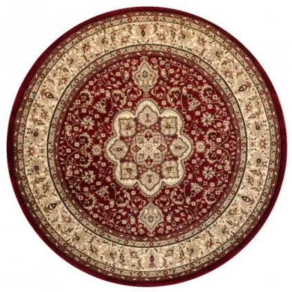 Koberec ROYAL ADR kruh vzor 521 bordo
