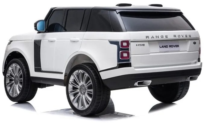 RAMIZ : ELEKTRICKÉ AUTÍČKO RANGE ROVER HSE - BIELE - 4 x 45W - 2 x 12V/7Ah, - DVOJMIESTNE - 2021