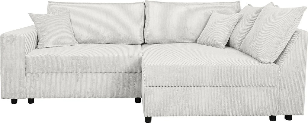 XXXLutz ROHOVÁ SEDAČKA, textil, prírodná farba Carryhome - Sedačky - 002703011107