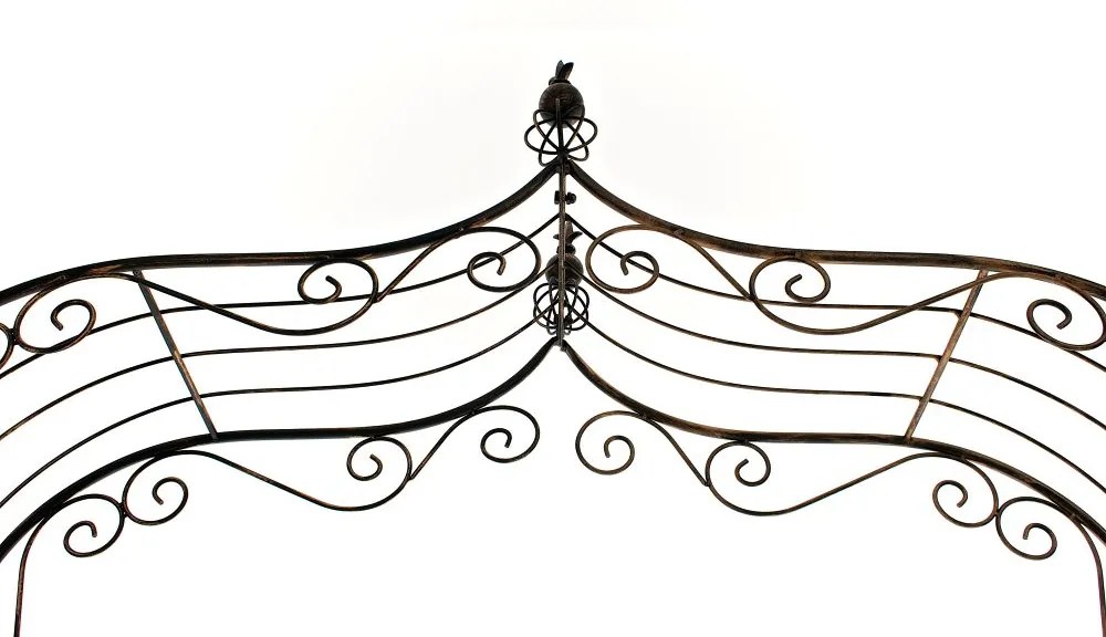 Oblúk na ruže Wine - Bronzová