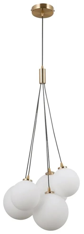 ITALUX PND-54456-5-HB - Luster na lanku PERLOS 5xG9/5W/230V