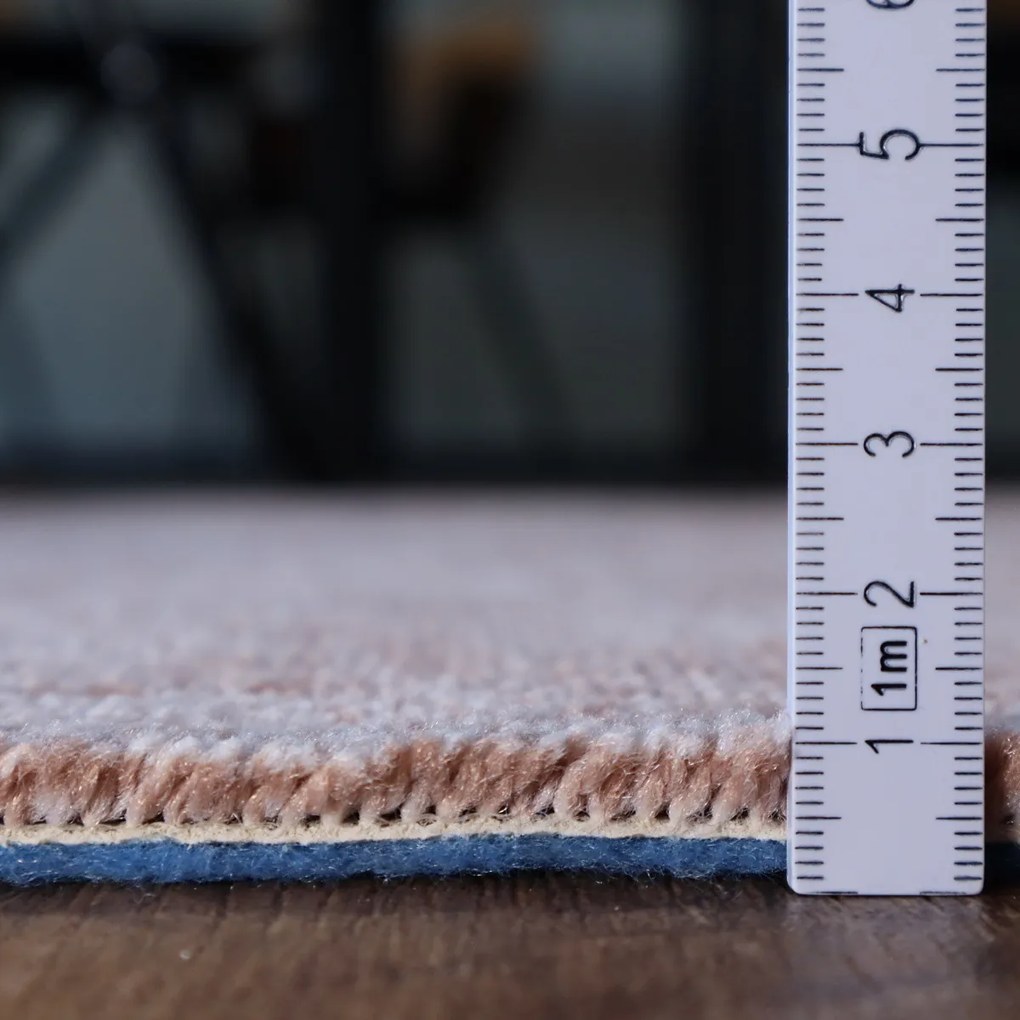 Metrážny koberec Milano 60 ružový, na mieru, šíře 4m,5m, ružová, filc, detská izba, Spoltex