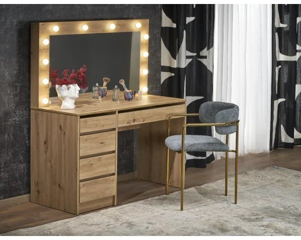 Toaletný stolík AMORIO dub artisan