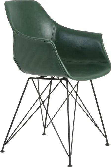 Jedálenská stolička 57x63x82 cm SERBIN green